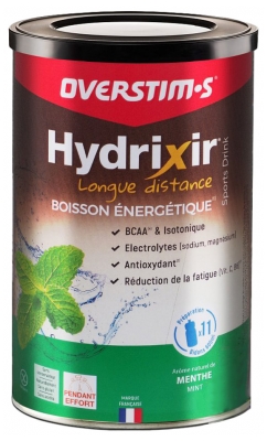 Overstims Hydrixir Longue Distance 600 g - Saveur : Menthe