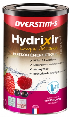 Overstims Hydrixir Longue Distance 600 g - Saveur : Fruits Rouges