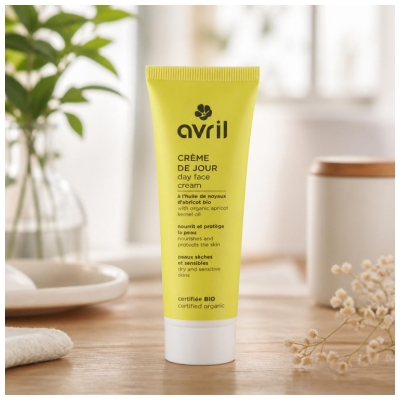 Avril Biologische Dagcrème Voor de Droge en Gevoelige Huid 50 ml