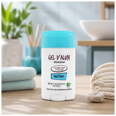 Gel de Alun Deodorant Parfum Acvatic 50 ml