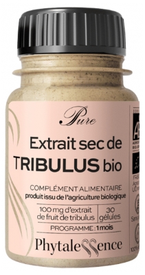 Phytalessence Pure Tribulus Organic 30 Kapsułek
