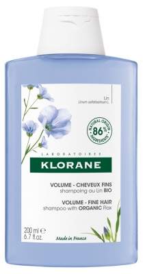 Klorane Volume - Organic Flax Shampoo 200 ml