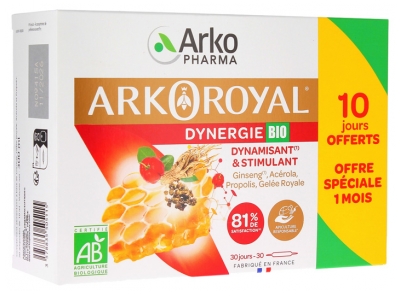 Arkopharma Arko Royal Dynergie Organic 30 Phials