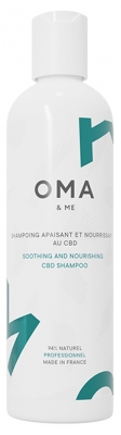 OMA & ME Shampoing Apaisant et Nourrissant au CBD 250 ml