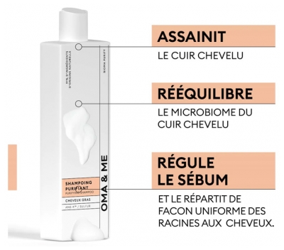OMA & ME Shampoing Purifiant 250 ml