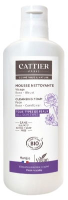 Cattier Nuage Céleste Organiczna Pianka Oczyszczająca do Twarzy 150 ml