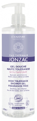 Eau Thermale Jonzac REactive Gel Douche Haute Tolérance Non Parfumé Bio 500 ml