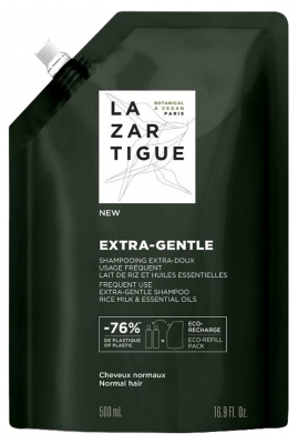 Lazartigue Extra-Gentle Shampoo Extra-Gentle Eco-Refill 500 ml