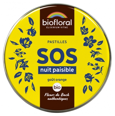 Biofloral Pastilles de Secours Nuit Paisible Bio 50 g