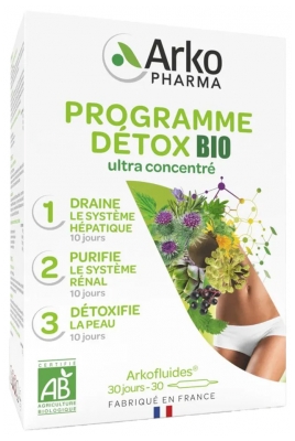 Arkopharma Arkofluides Detoxprogram Bio