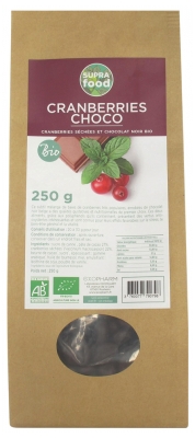 Exopharm Organic Chocolate Cranberries 250g