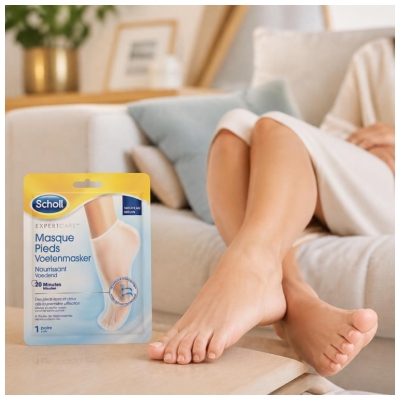 Scholl Expert Care Pėdų kaukė 1 pora