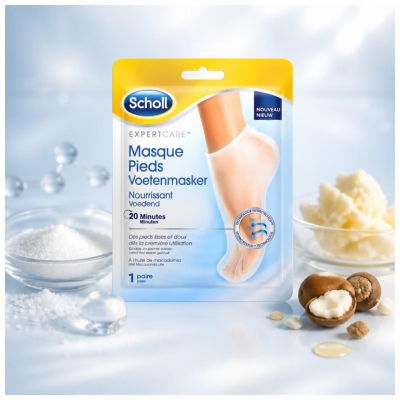 Scholl Expert Care Pėdų kaukė 1 pora