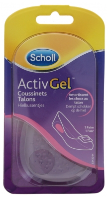 Scholl ActivGel Papēžu Spilventiņi 1 Pāris