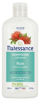 Natessance Fortifying Repairing Shampoo Ricin 250 ml