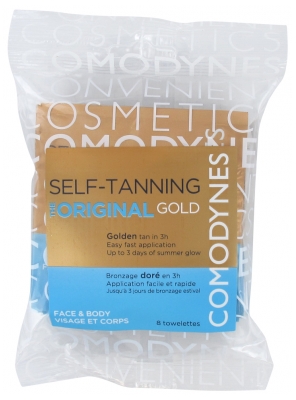 Comodynes 8 Toallitas Autobronceadoras