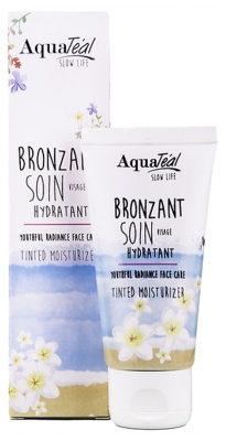 AquaTéal Crema Hidratante Para el Cuidado Facial Bronceador 40 ml