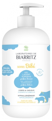 Laboratoires de Biarritz Organiczny żel do Prania o Delikatnym Zapachu 500 ml
