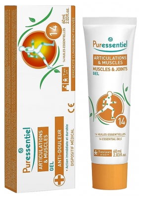 Puressentiel Joints & Muscles Anti-Pain Gel with 14 Essential Oils 60ml
