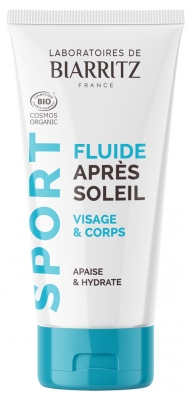 Laboratoires de Biarritz Sport After-Sun Fluid do Twarzy i Ciała Organic 50 ml