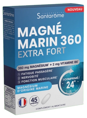 Santarome Magné Marin 360 Extra Fort 45 Comprimés