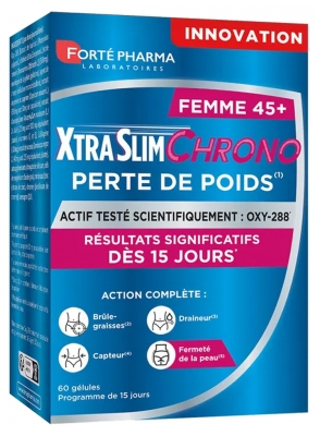Forté Pharma XtraSlim Chrono Perdita di Peso Donna 45+ 60 Capsule
