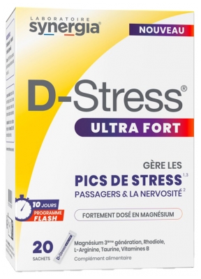 Synergia D-Stress Ultra Fort 20 Saszetek