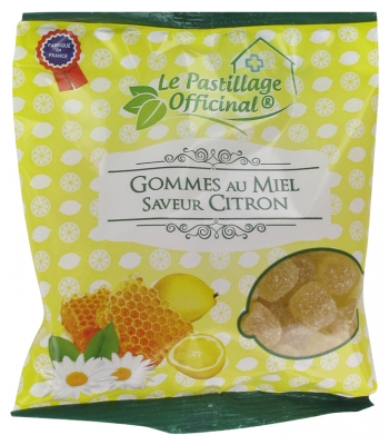 Estipharm Pastile de gumă Oficiale cu miere Aromă de Lămâie 100 g