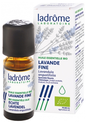 Ladrôme Organic Essential Oil Fine Lavender (Lavandula Angustifolia) 10ml