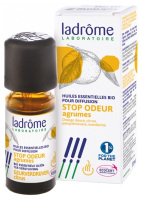 Ladrôme Luomu Eteeriset Öljyt Diffuusioon Hajunpoisto Sitrus 10 ml