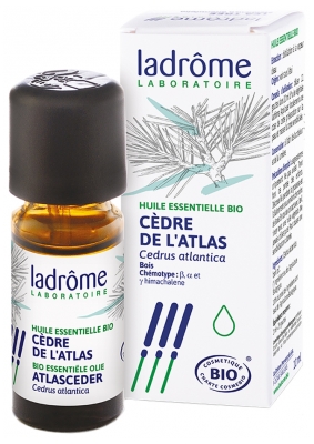 Ladrôme Atlas Cedar Essential Oil (Cedrus Atlantica) Organic 10 ml