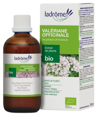 Ladrôme Organiczny Ekstrakt Roślinny Valerian Officinale 100 ml