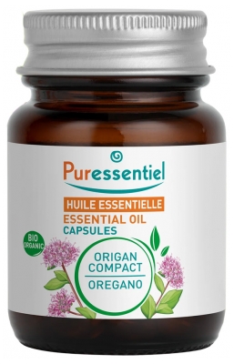 Puressentiel Eterično olje Origanum compactum Bio 60 kapsul