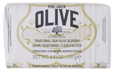 Korres Olive Sapone Tradizionale ai Fiori di Olivo 125 g