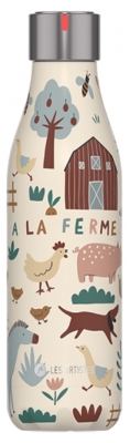 Les Artistes Paris Isothermal Bottle 500ml - Model: Farm