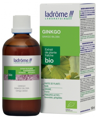 Ladrôme Extrato de Planta Fresca Bio Ginkgo 100 ml