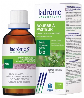 Ladrôme Extracto de Planta Fresca Cubo Pasteur Orgánico 50 ml
