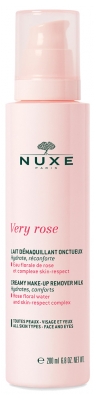 Nuxe Very rose Lait Démaquillant Onctueux 200 ml