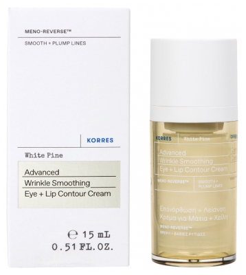 Korres Pin Blanc White Pine Eye + Lip Contour Cream 15ml