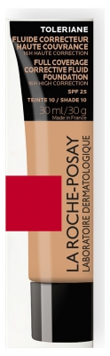 La Roche-Posay Tolériane Fluide Correcteur Haute Couvrance SPF25 30 ml - Teinte : 10