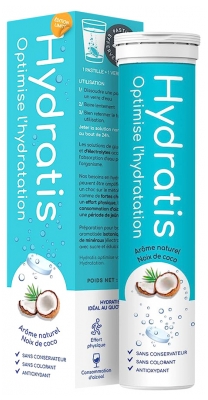 Hydratis Hydration Solution 20 Effervescent Tablets - Flavour: Coconut