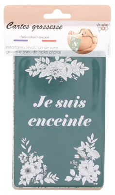 Karte za oznake nosečnosti Color Pop