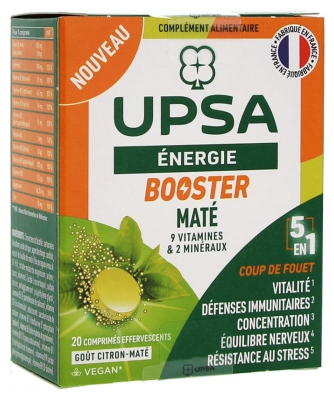 UPSA Booster 5in1 20 Tabletek Musujących