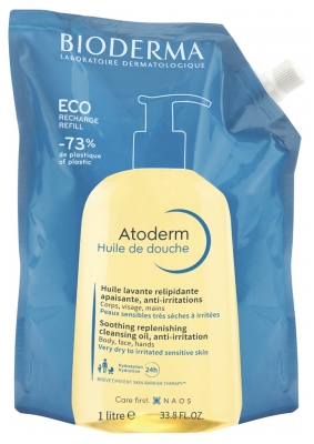Bioderma Atoderm Eco-Refill Shower Oil 1 Litr