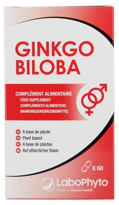 Labophyto Ginkgo Biloba 60 Gélules Végétales
