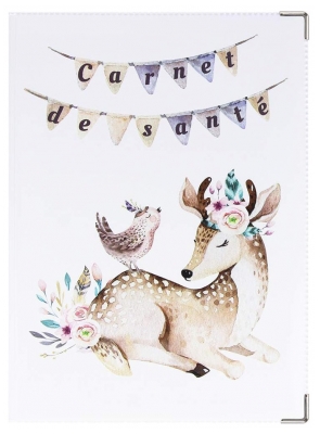 Color Pop Chránič zdravotního sešitu - Model: Fawn