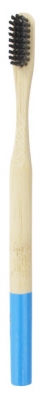 Denti Smile Coconut Charcoal Natural Bamboo Toothbrush Medium - Kolor: Niebieski