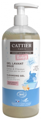 Cattier Baby Gel Lavant Doux Bio 500 ml