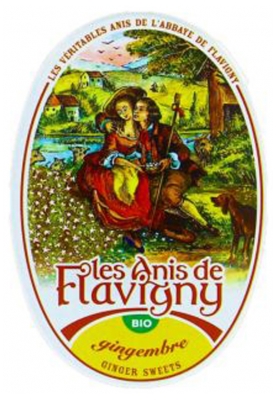 Anis de Flavigny Organiczne Cukierki Imbirowe 50 g