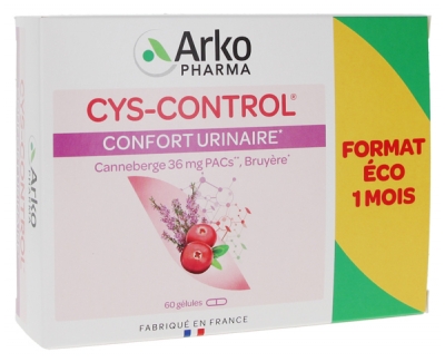 Arkopharma Cys-Control Confort Urinaire 60 Gélules